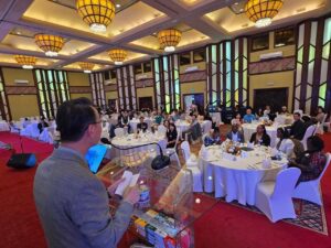 Speeches during the Chuseok celebrations